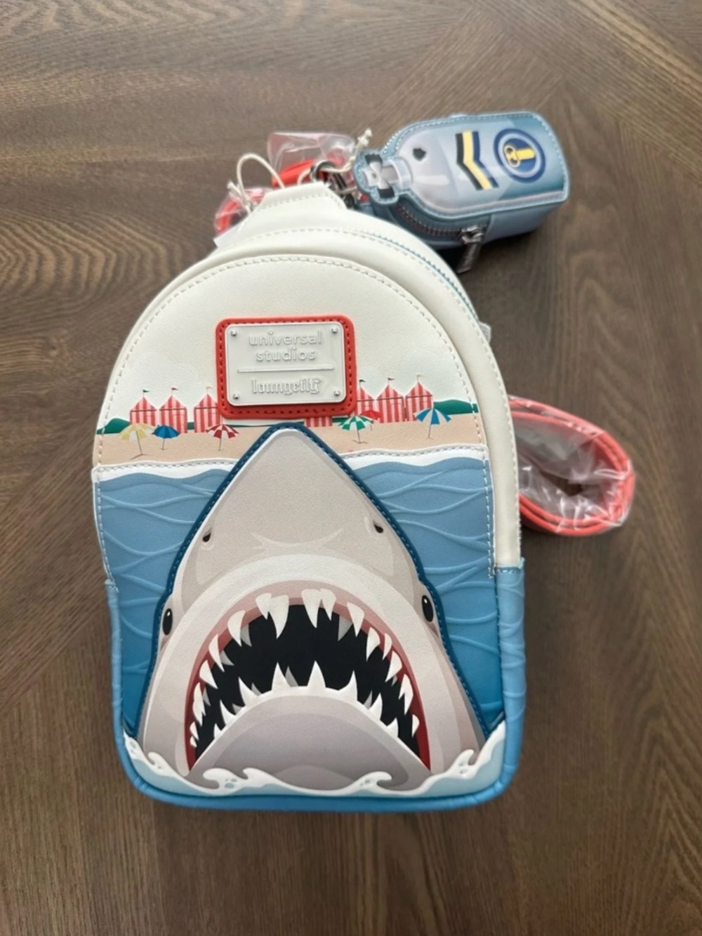 Loungefly Jaws mini shoulder crossbody bag from Universal Studios  New